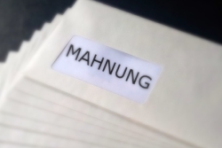 Mahnung IAM NET