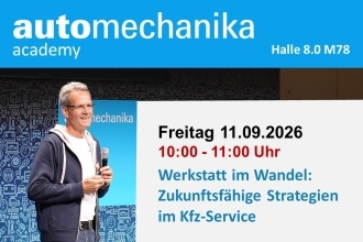 Automechanika 2026: Werkstatt-Strategien